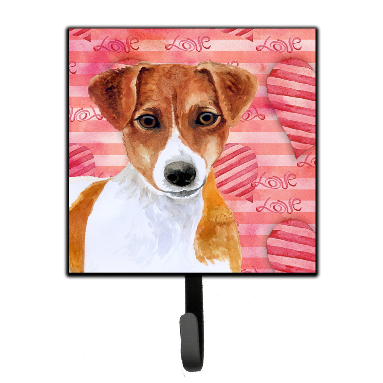 Jack Russell Terrier Love Leash or Key Holder