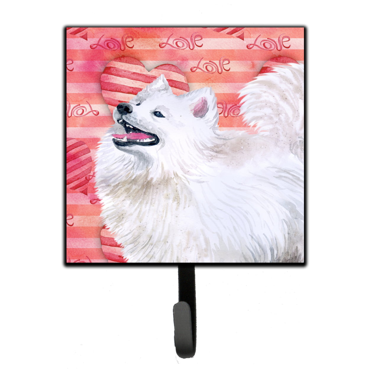 Samoyed Love Leash or Key Holder