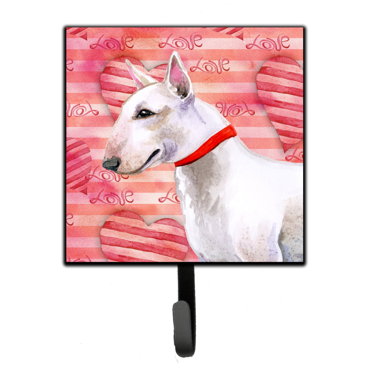 Bull Terrier Love Leash or Key Holder