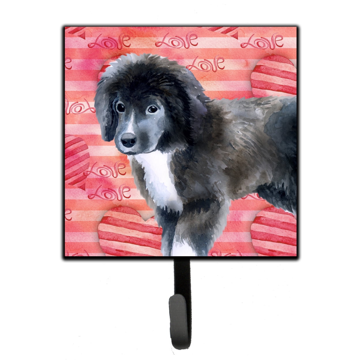 Newfoundland Puppy Love Leash or Key Holder