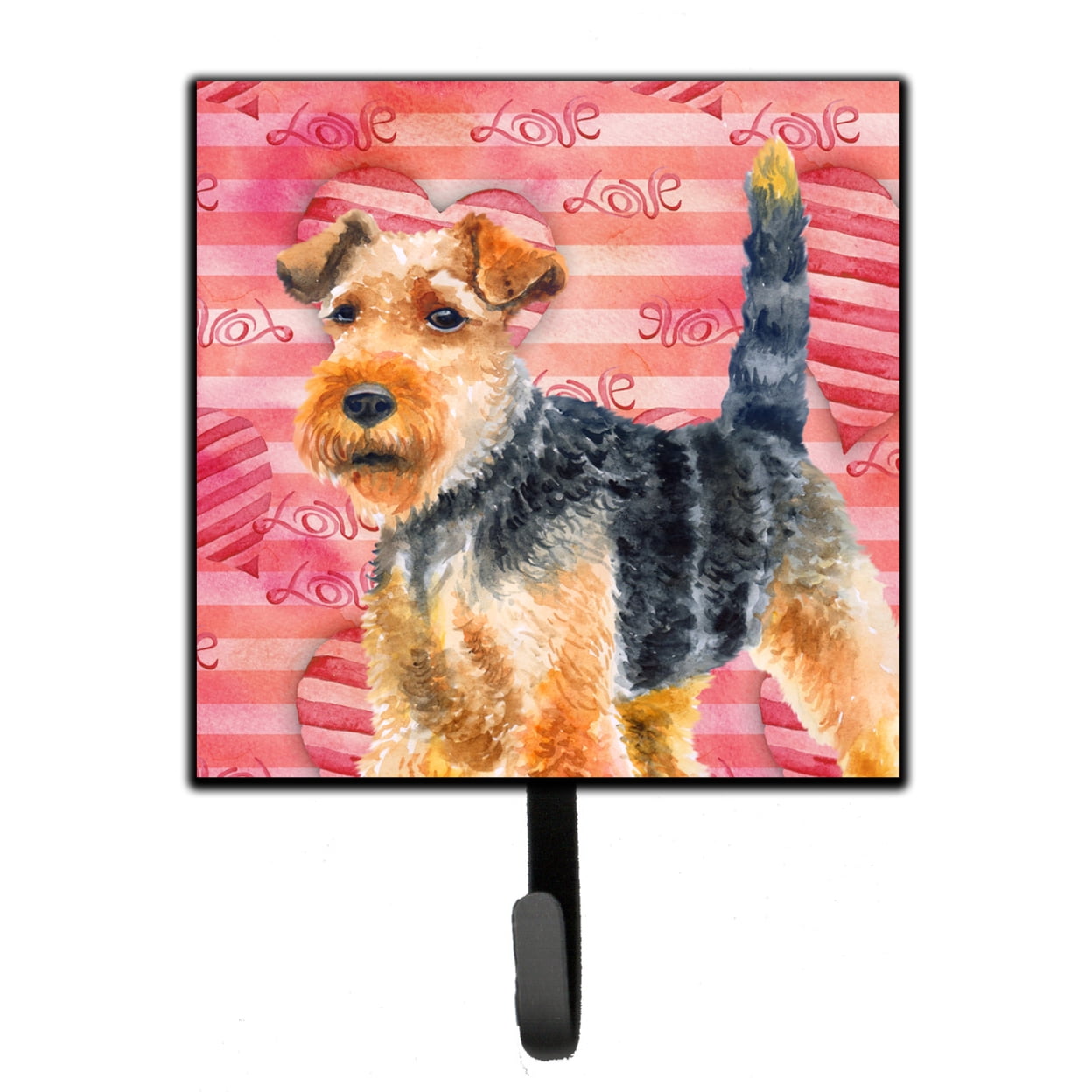 Welsh Terrier Love Leash or Key Holder
