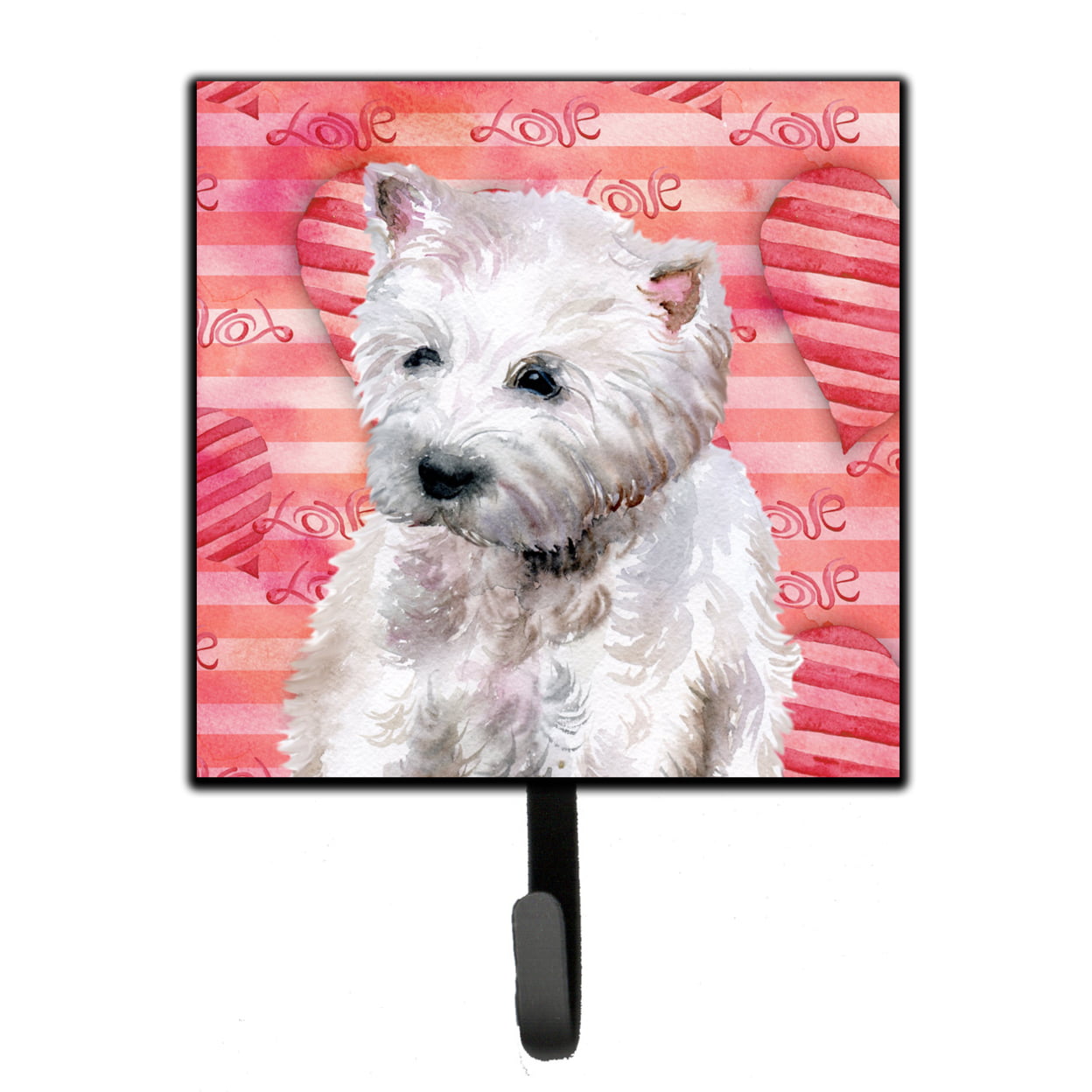 BB9788SH4 Westie Love Leash or Key Holder