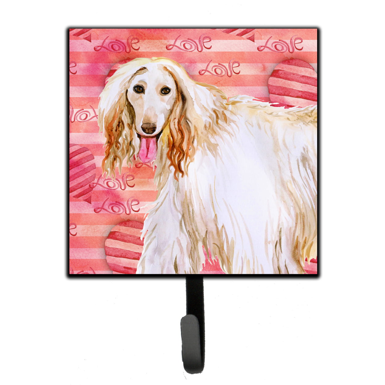 Afghan Hound Love Leash or Key Holder
