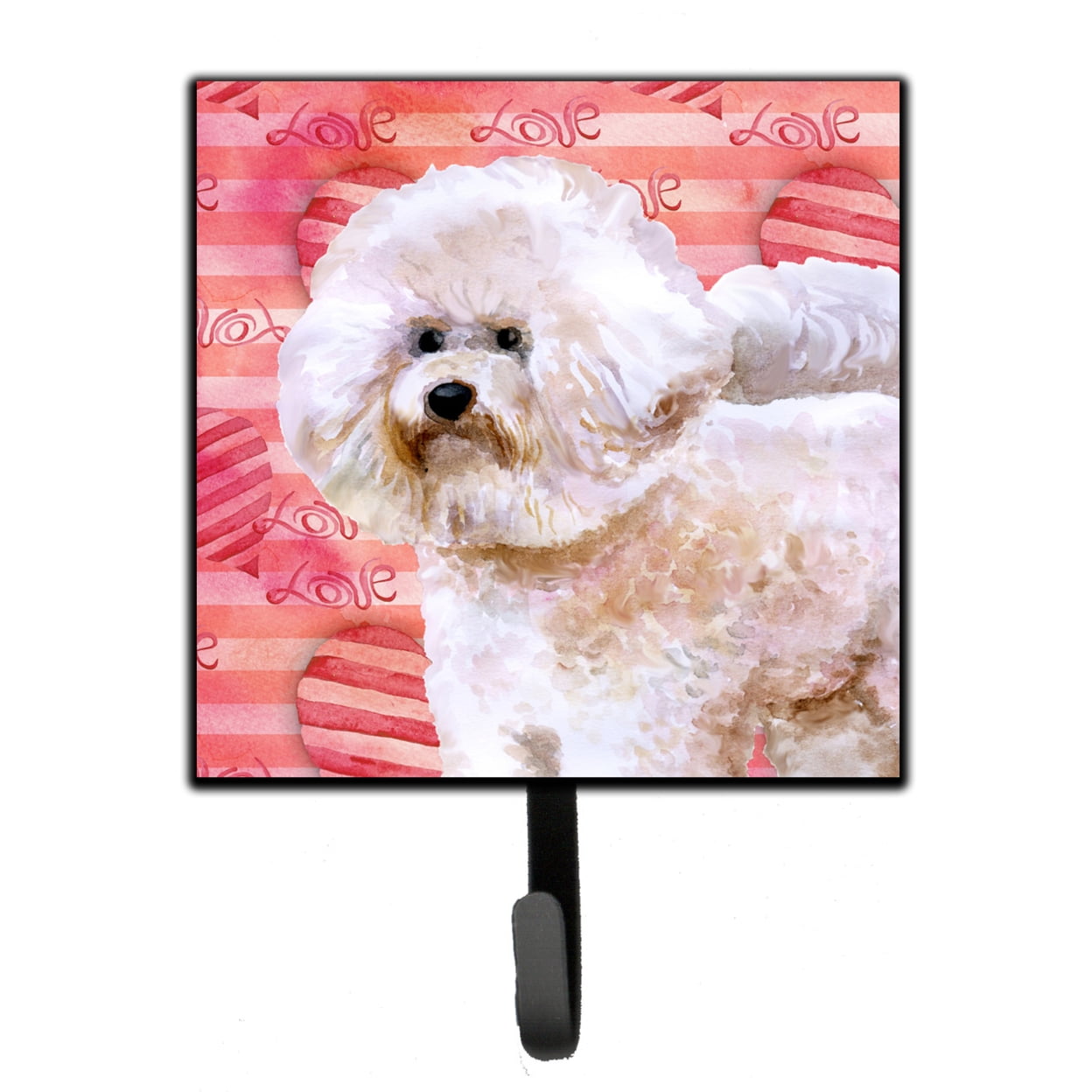 Bichon Frise No.2 Love Leash or Key Holder