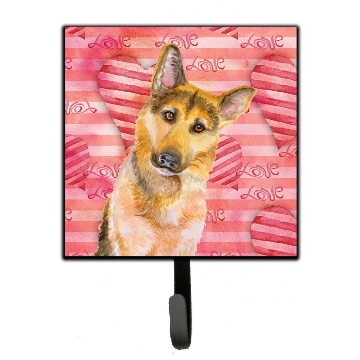 Picture of Carolines Treasures BB9798SH4 German Shepherd No.2 Love Leash or Key Holder