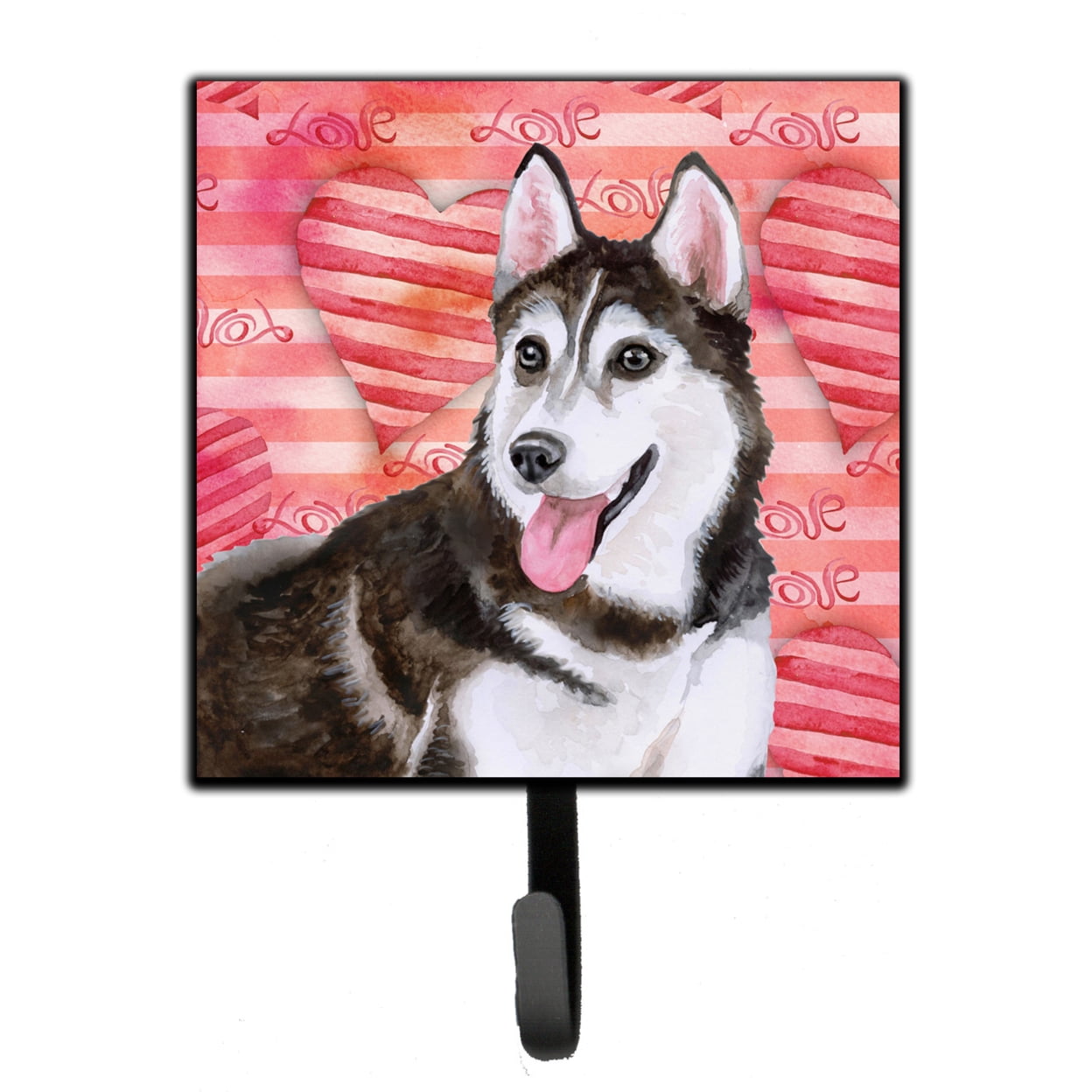 Picture of Carolines Treasures BB9799SH4 Siberian Husky No.2 Love Leash or Key Holder