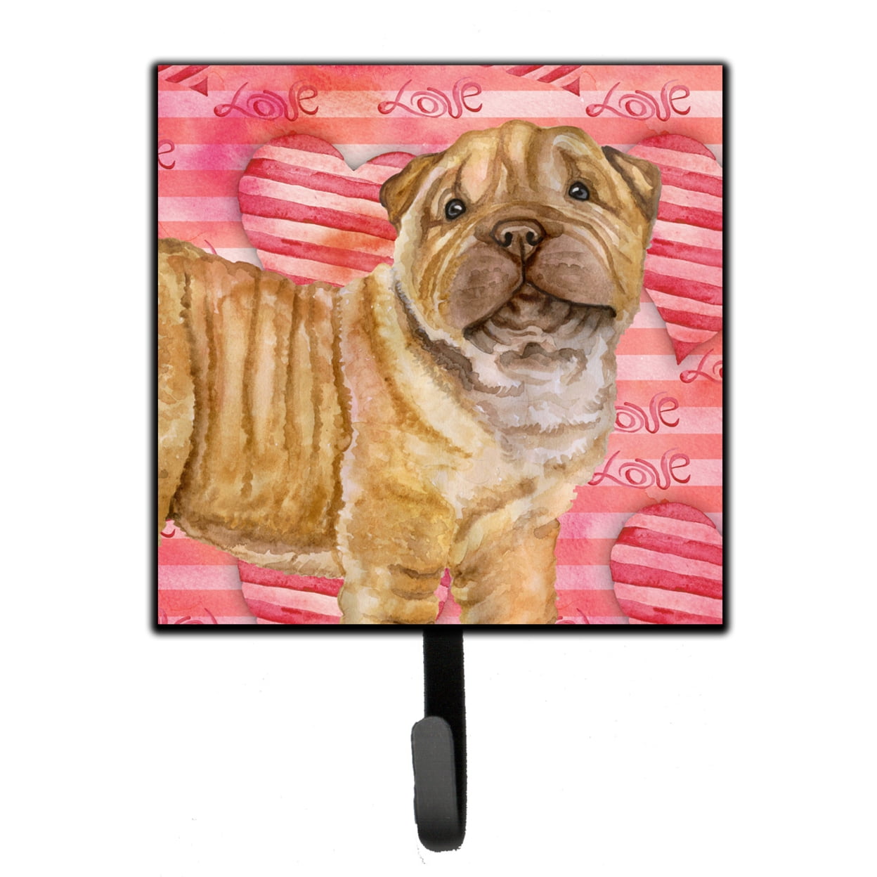 Shar Pei Puppy Love Leash or Key Holder