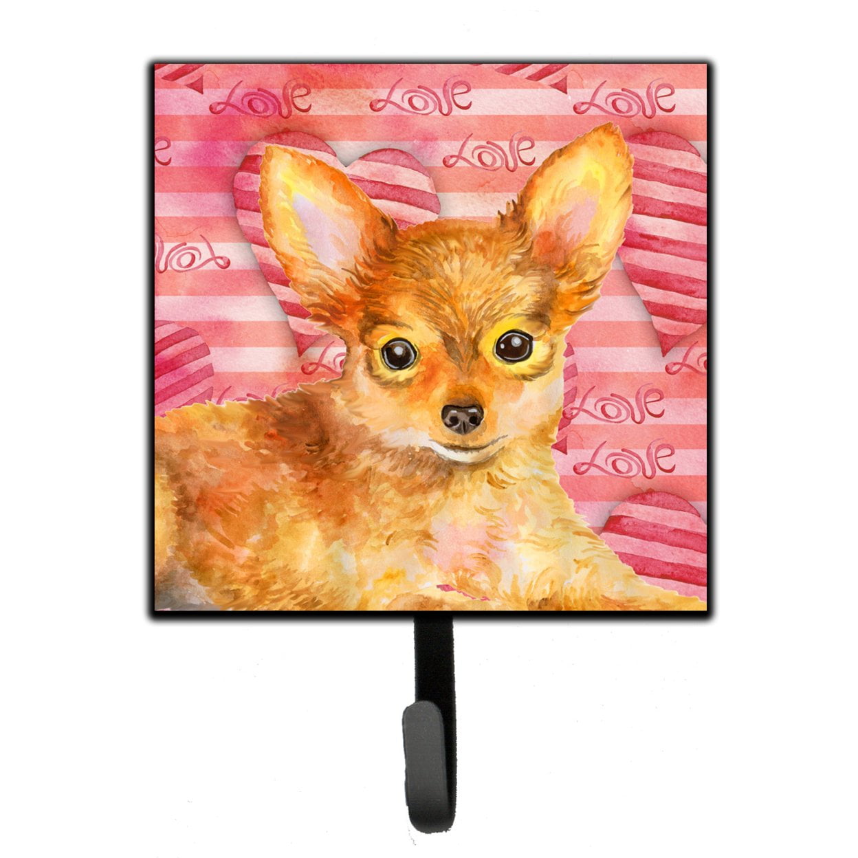 Toy Terrier Love Leash or Key Holder