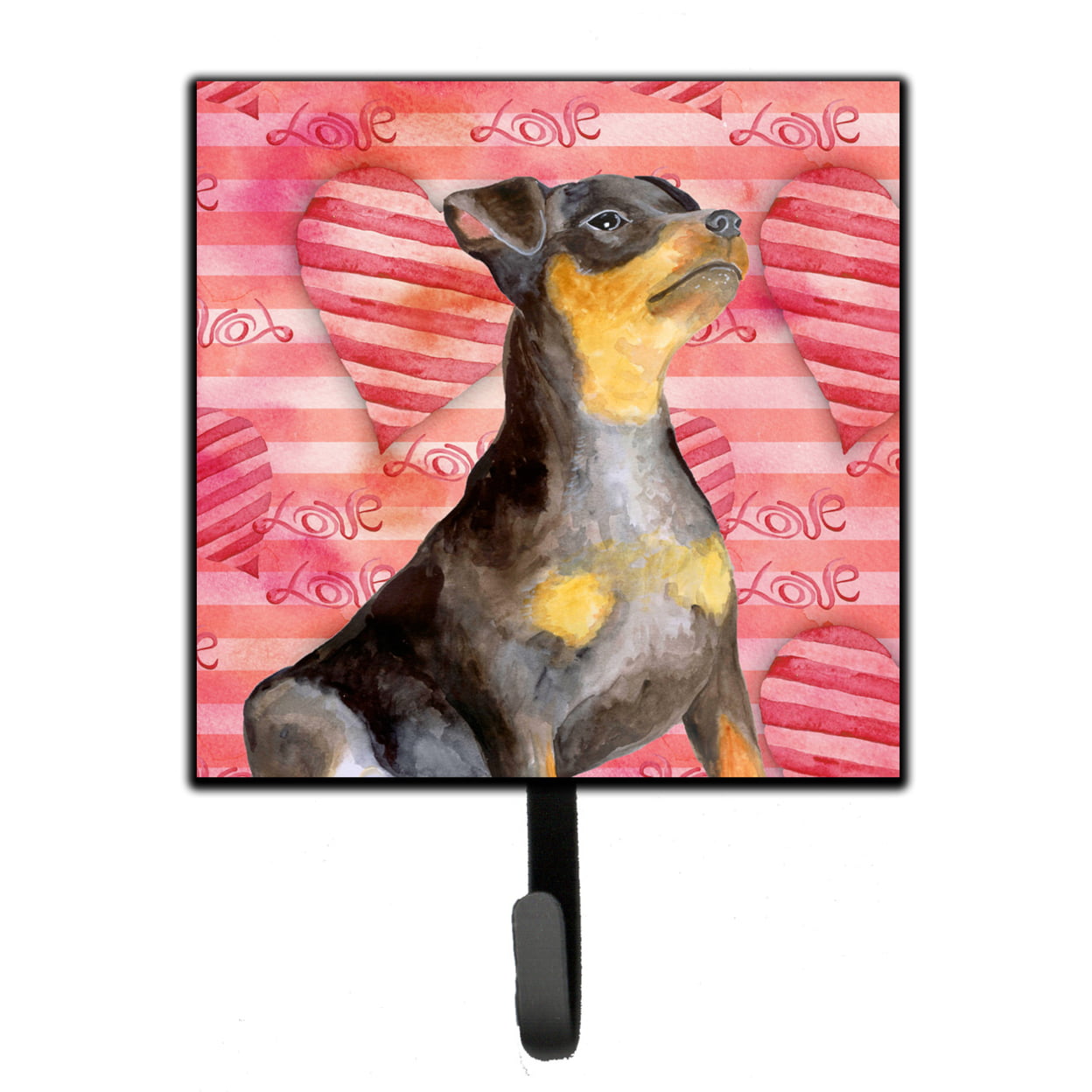 Miniature Pinscher No.2 Love Leash or Key Holder