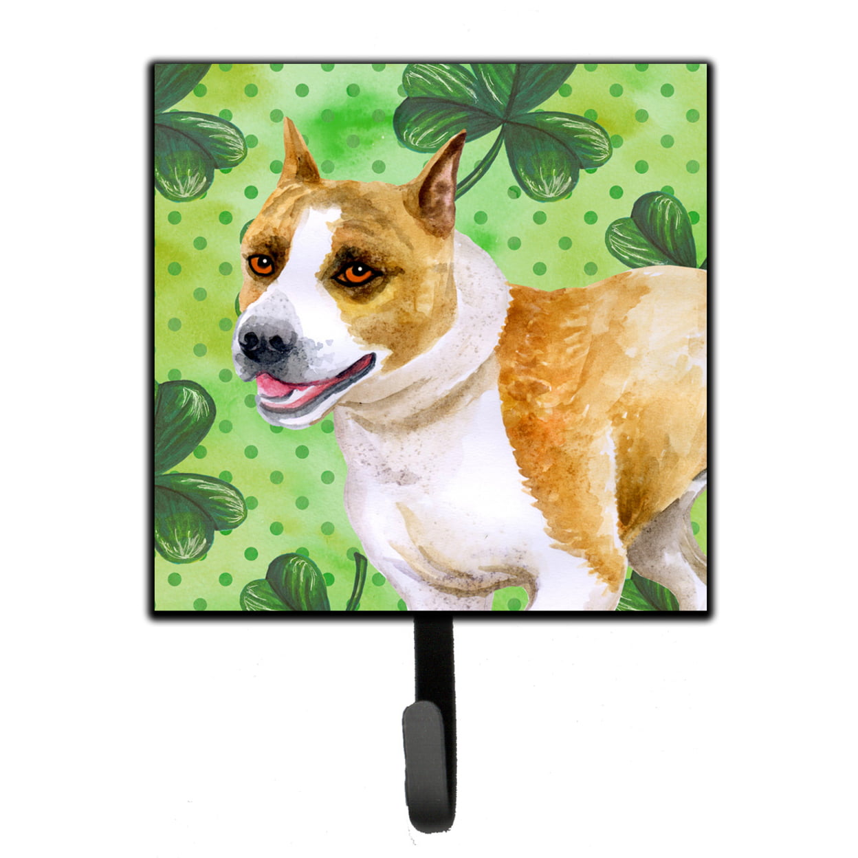 Picture of Carolines Treasures BB9818SH4 American Staffordshire St.Patricks Leash or Key Holder