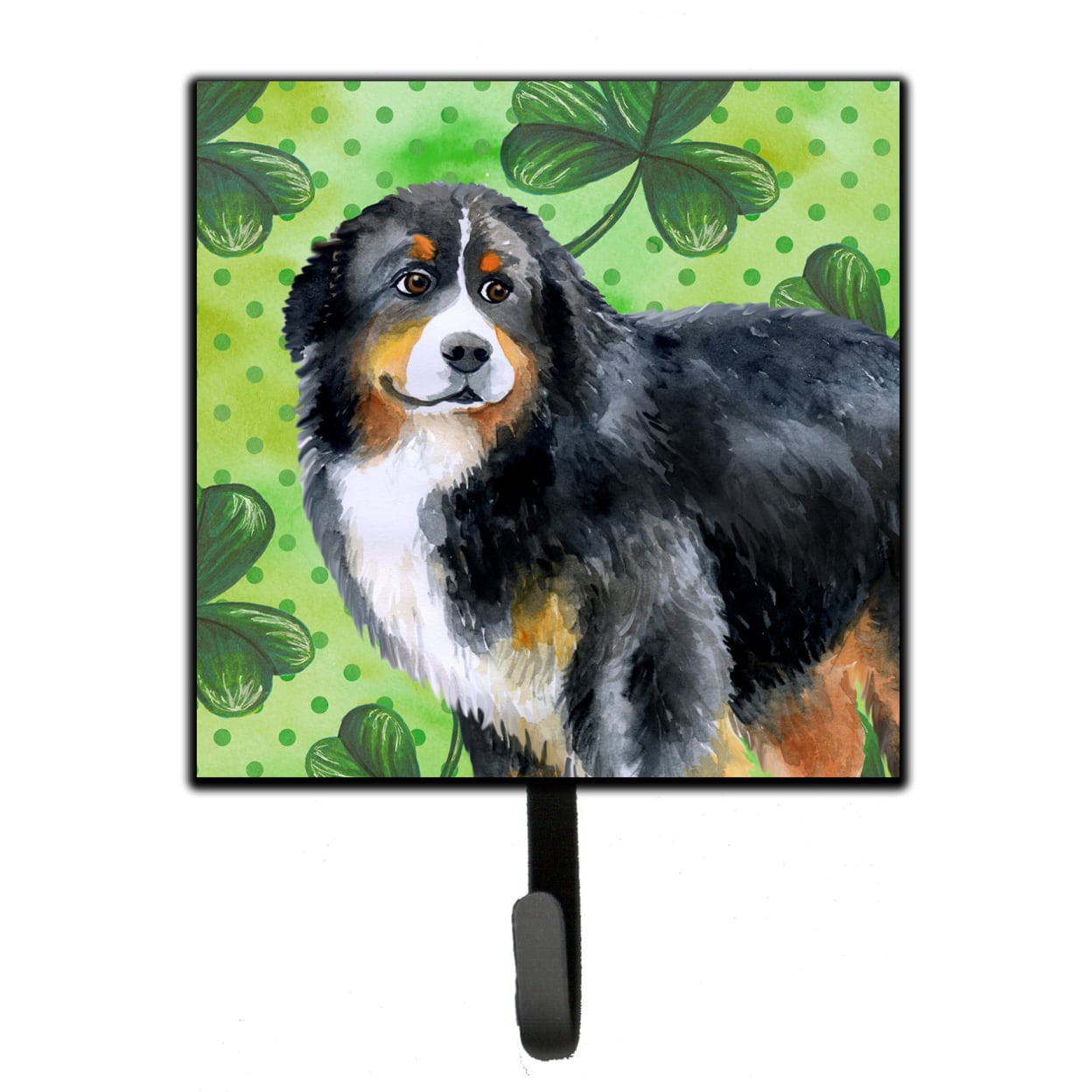 Bernese Mountain Dog St.Patricks Leash or Key Holder