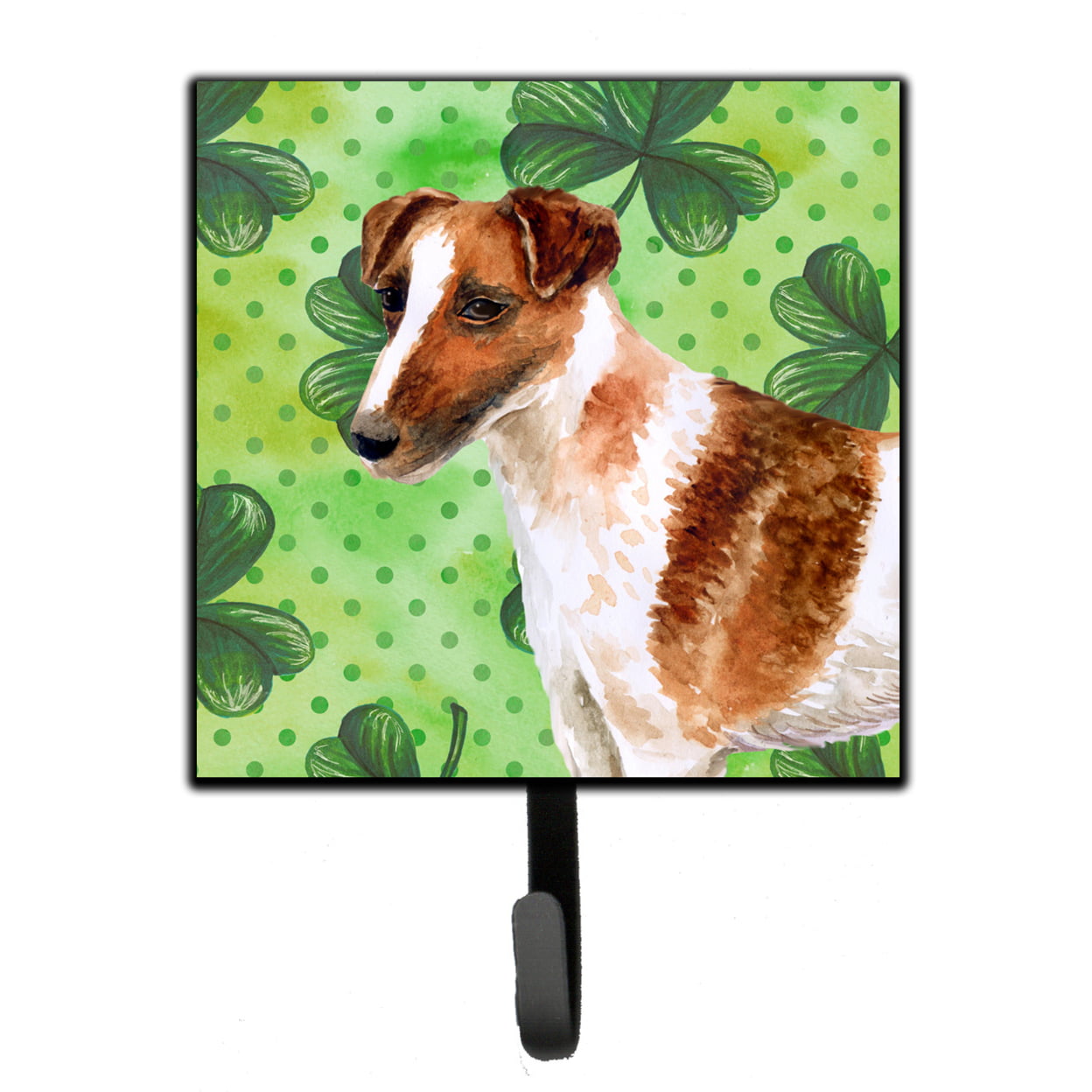 Smooth Fox Terrier St.Patricks Leash or Key Holder