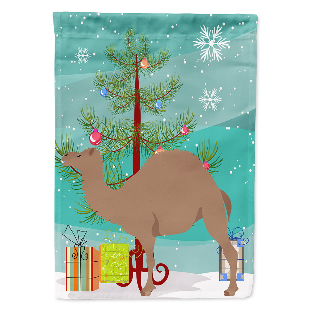 F1 Hybrid Camel Christmas Flag - Canvas House Size