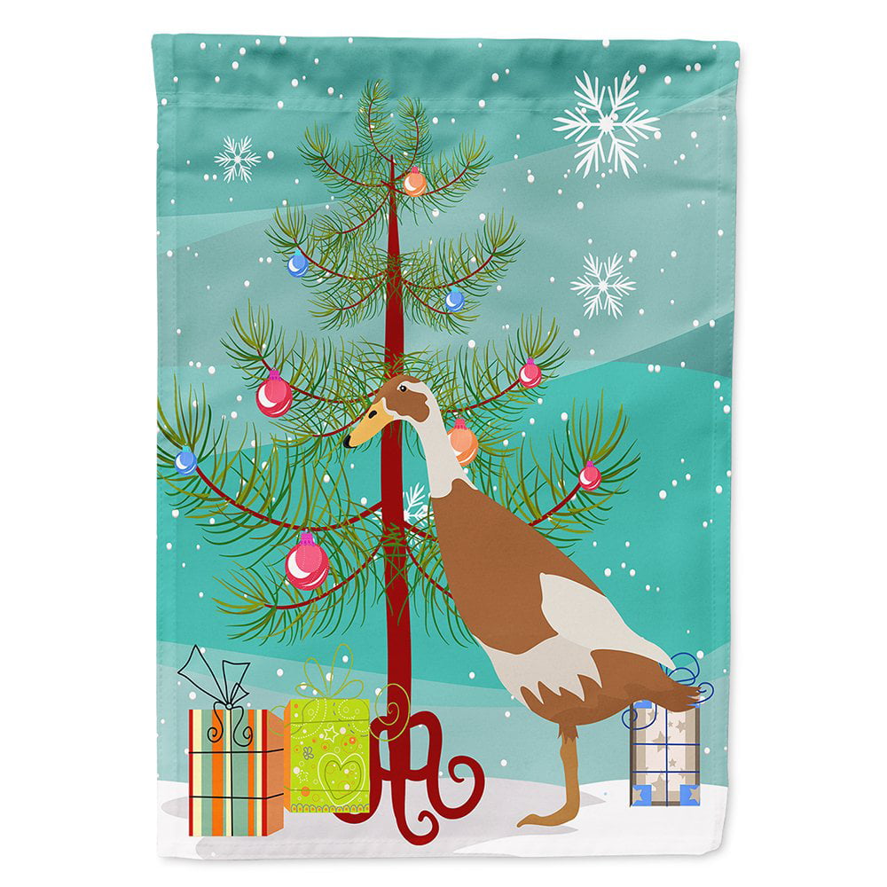 BB9232CHF Indian Runner Duck Christmas Flag - Canvas House Size