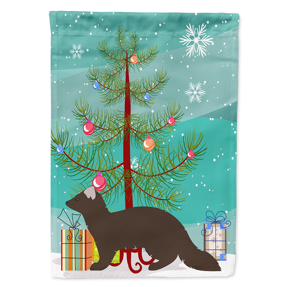 Sable Marten Christmas Flag - Canvas House Size