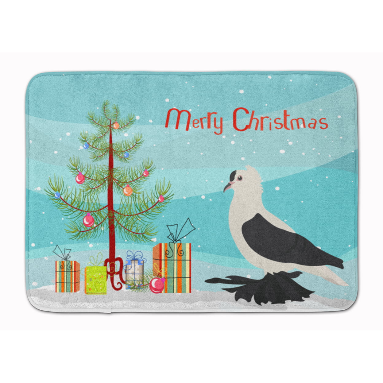 Saxon Fairy Swallow Pigeon Christmas Machine Washable Memory Foam Mat