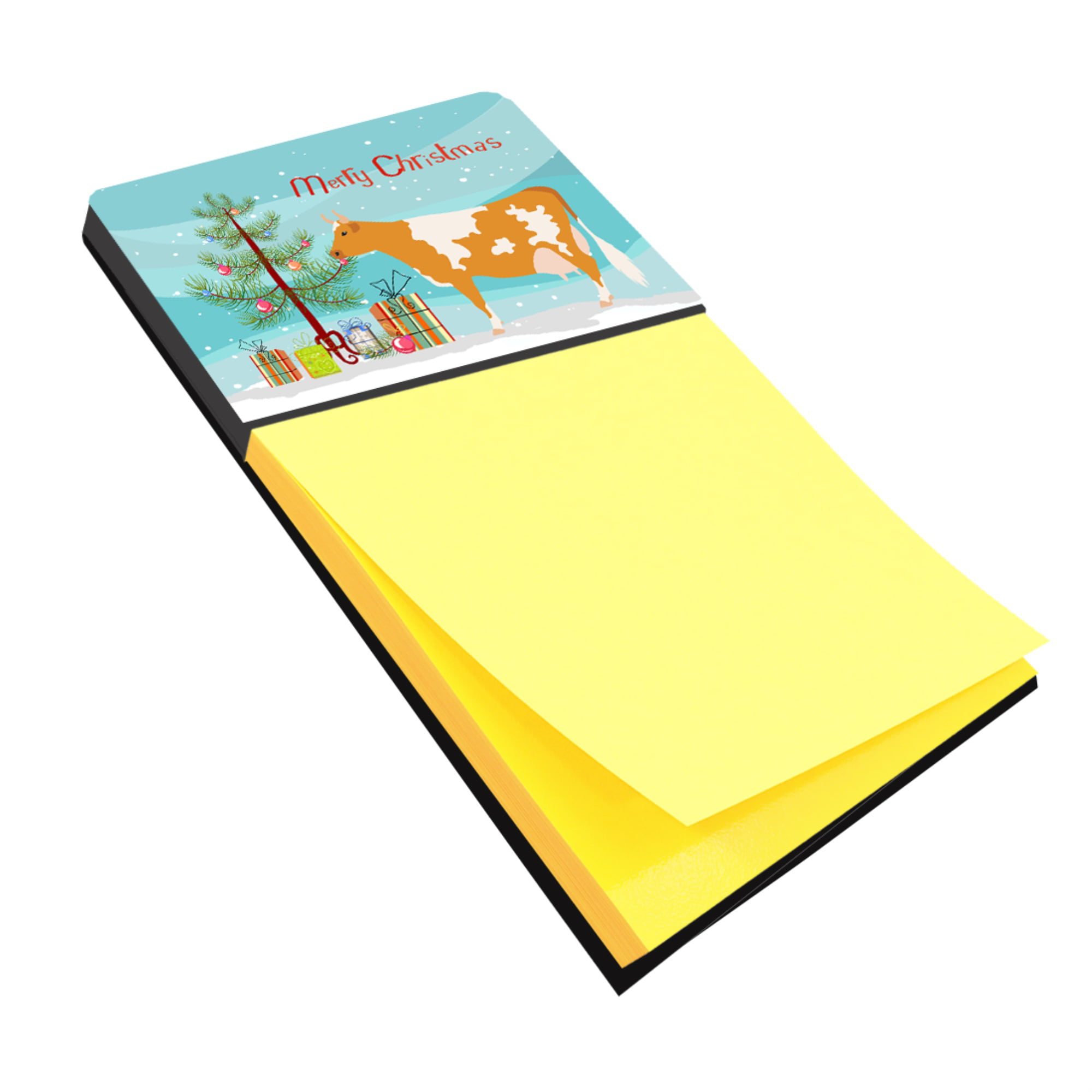 BB9188SN Guernsey Cow Christmas Sticky Note Holder