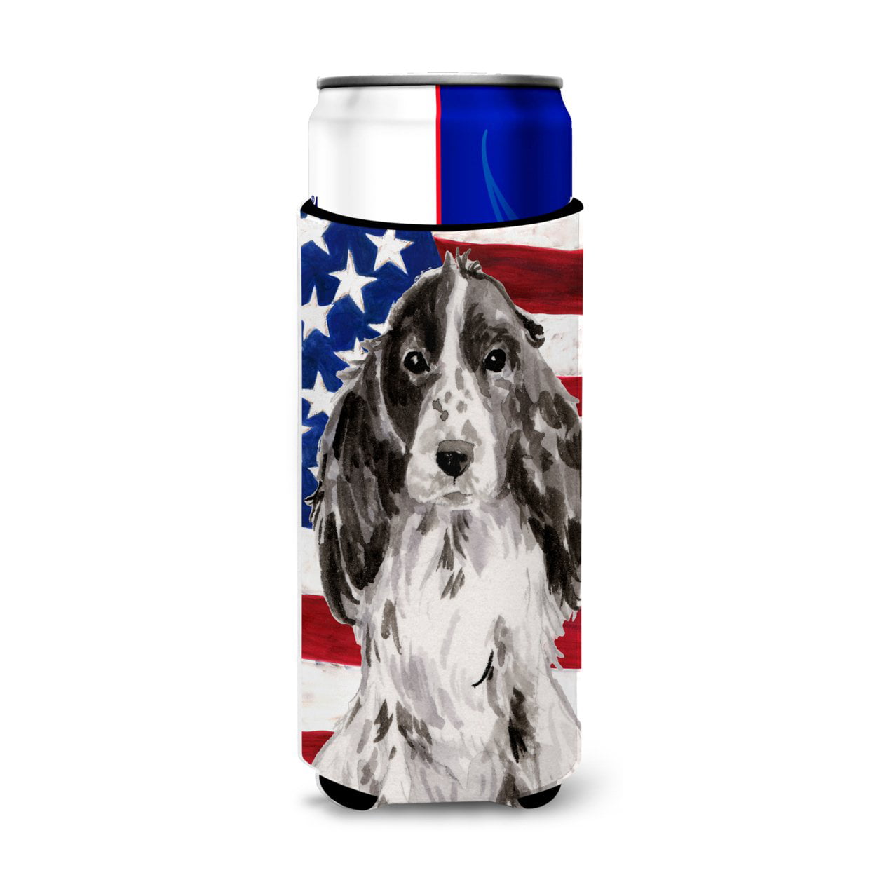 Black Parti Patriotic Michelob Ultra Hugger for Slim Cans