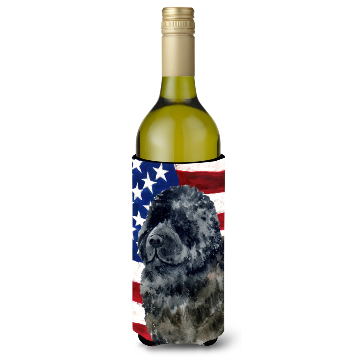Newfoundland Patriotic Wine Bottle Beverge Insulator Hugger