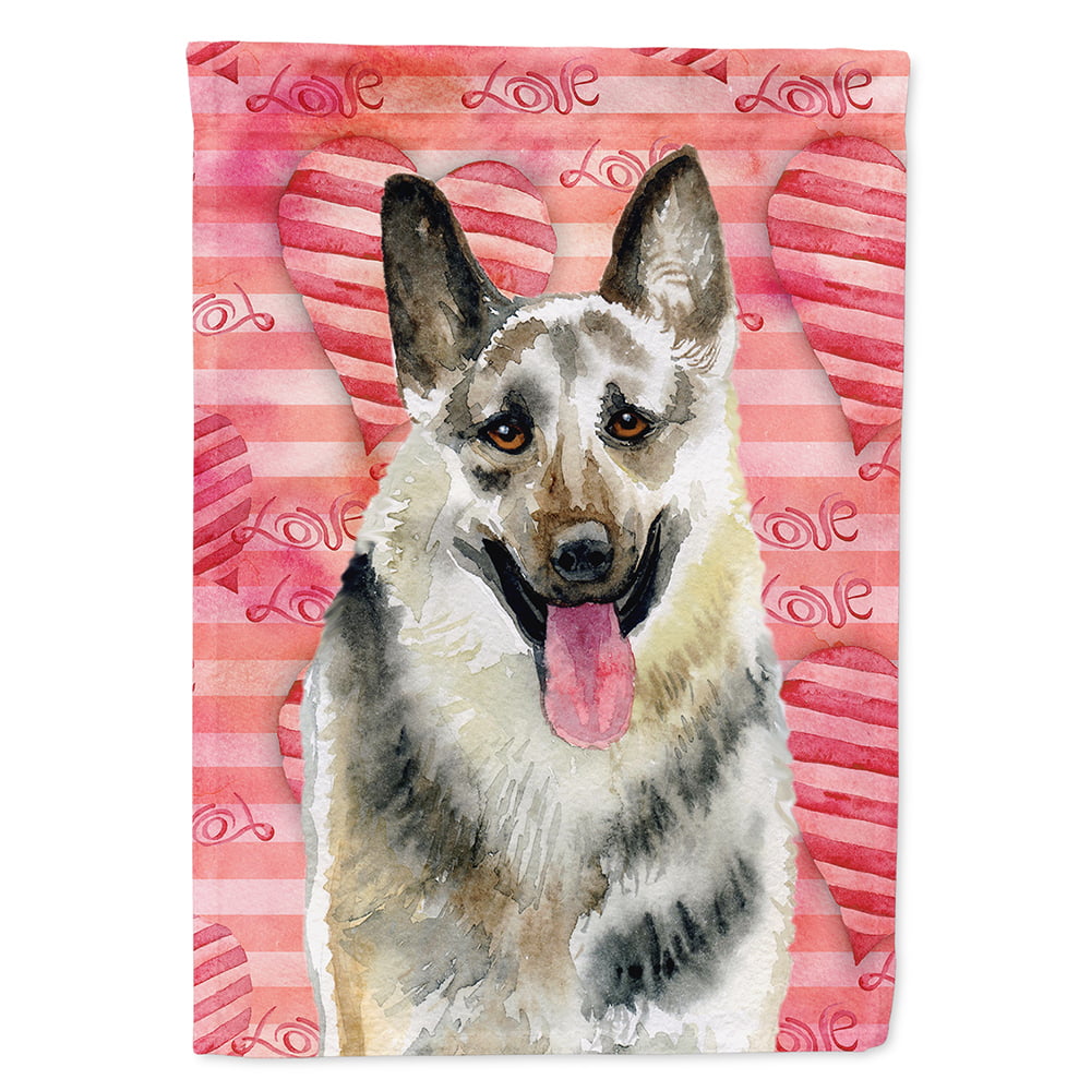East-European Shepherd Love Flag - Canvas House Size