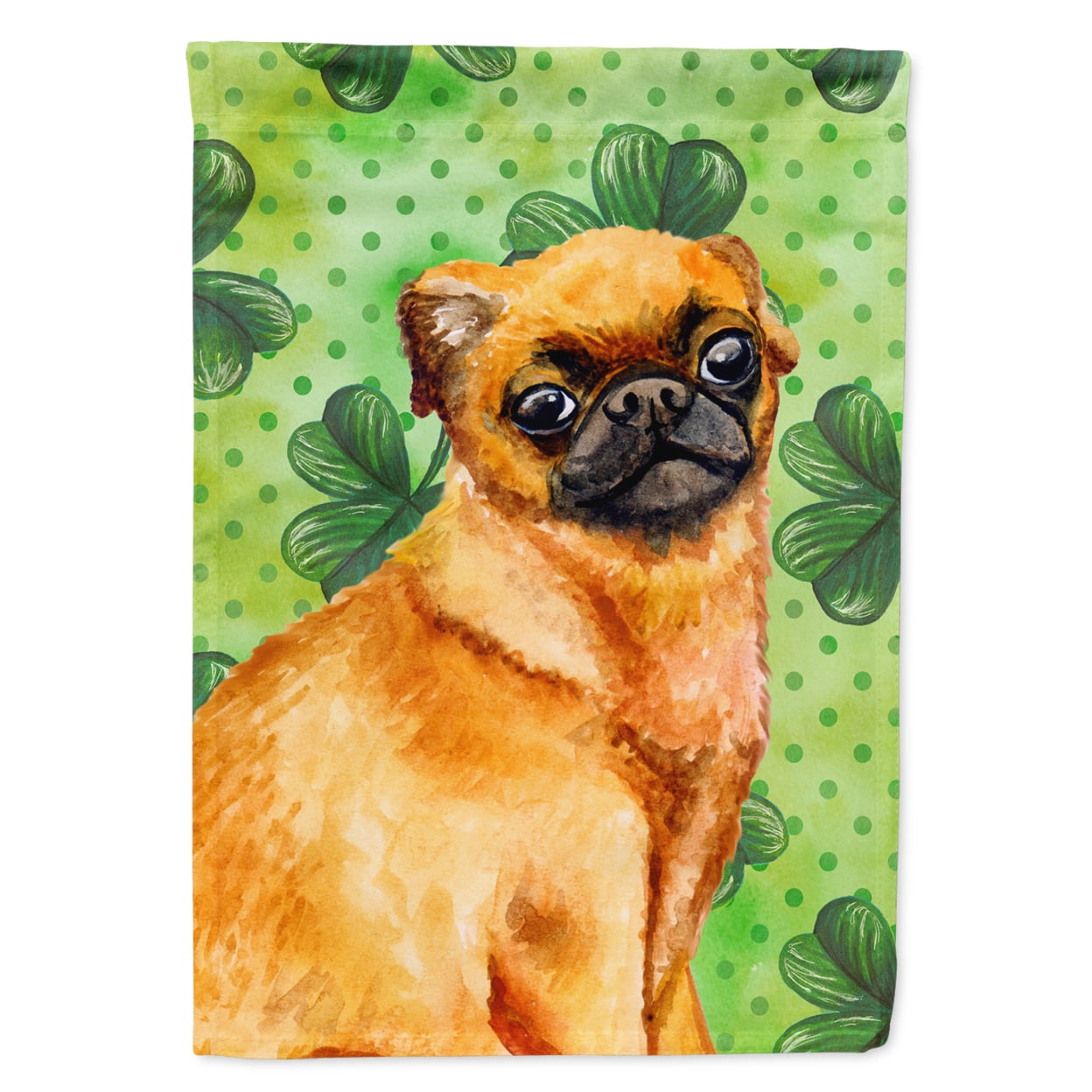 Small Brabant Griffon St.Patricks Flag - Garden Size
