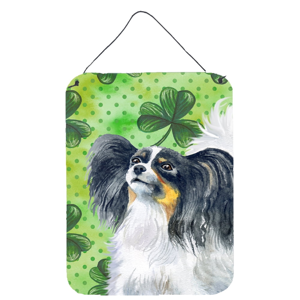 Picture of Carolines Treasures BB9831DS1216 Papillon St.Patricks Wall or Door Hanging Prints, 12 x 16 in.