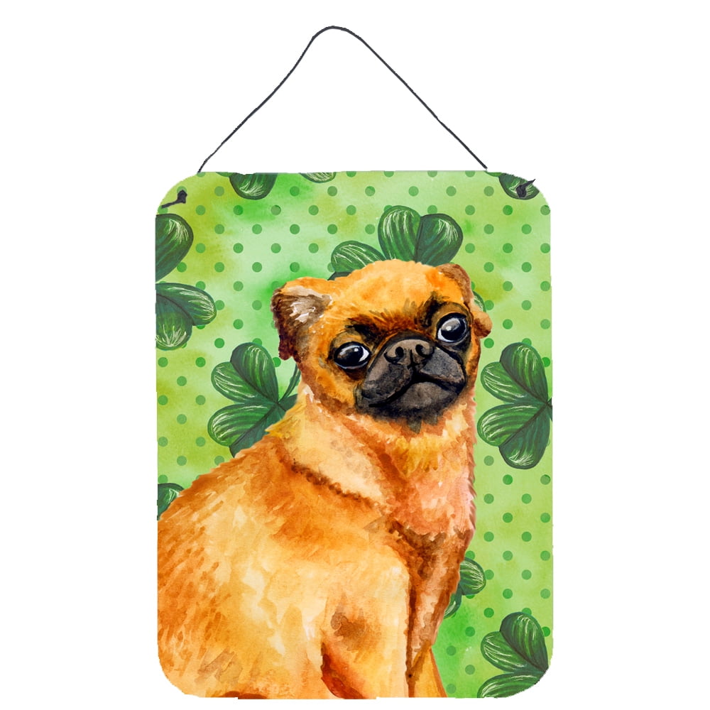 BB9841DS1216 Small Brabant Griffon St.Patricks Wall or Door Hanging Prints, 12 x 16 in.