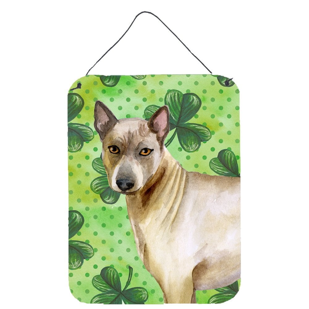 Thai Ridgeback St.Patricks Wall or Door Hanging Prints, 12 x 16 in.