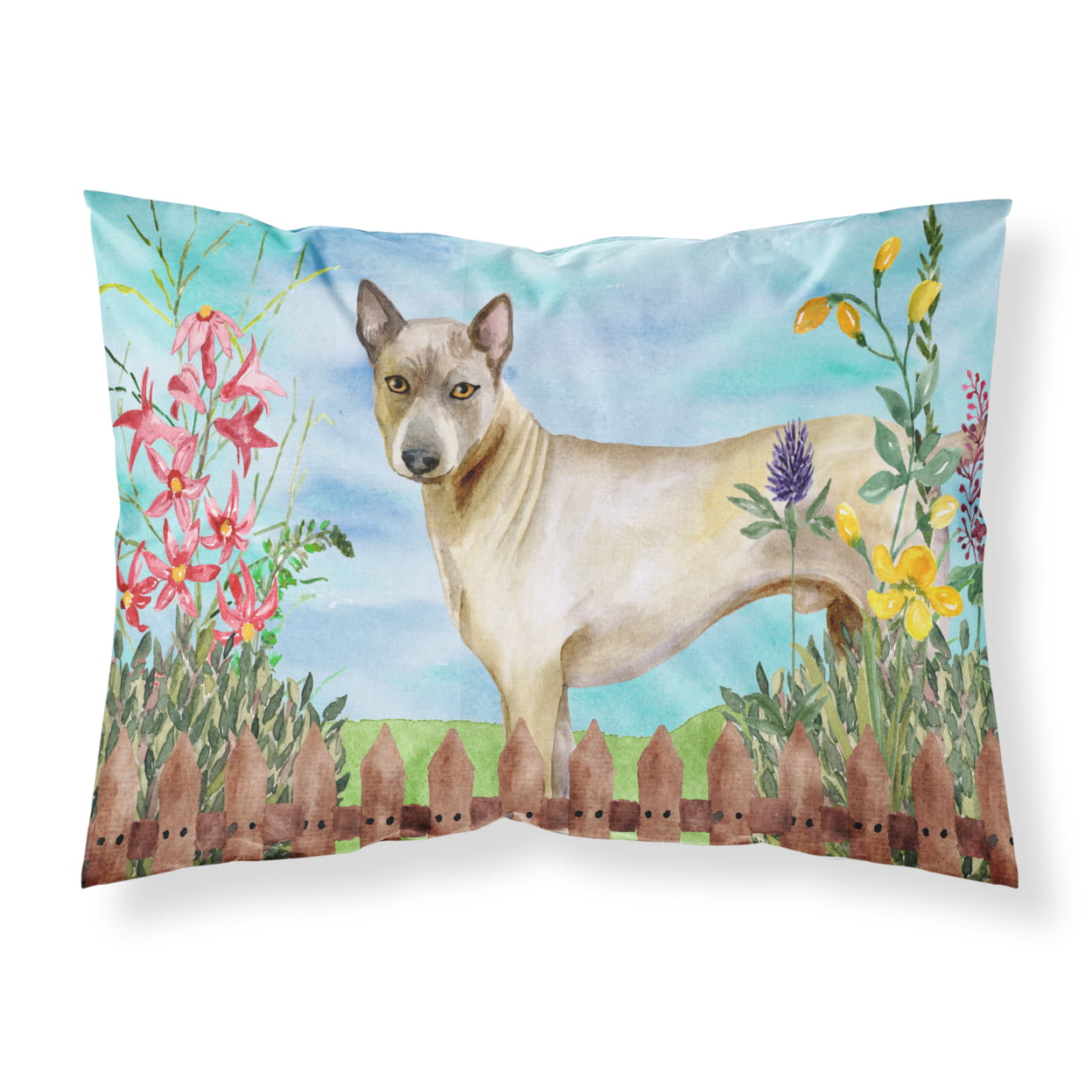 CK1242PILLOWCASE Thai Ridgeback Spring Fabric Standard Pillowcase
