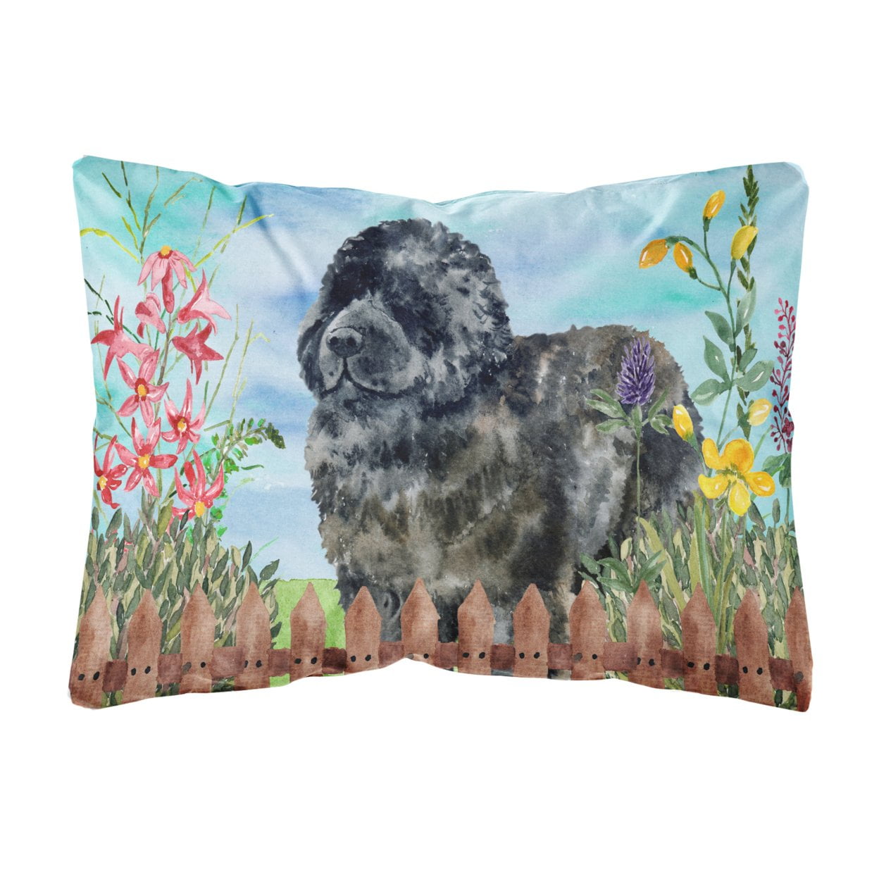 Newfoundland Spring Canvas Fabric Decorative Pillow