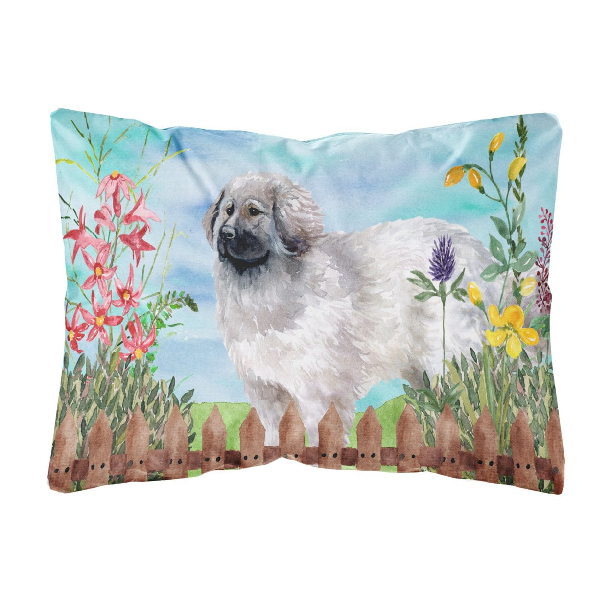 Moscow Watchdog Spring Canvas Fabric Decorative Pillow