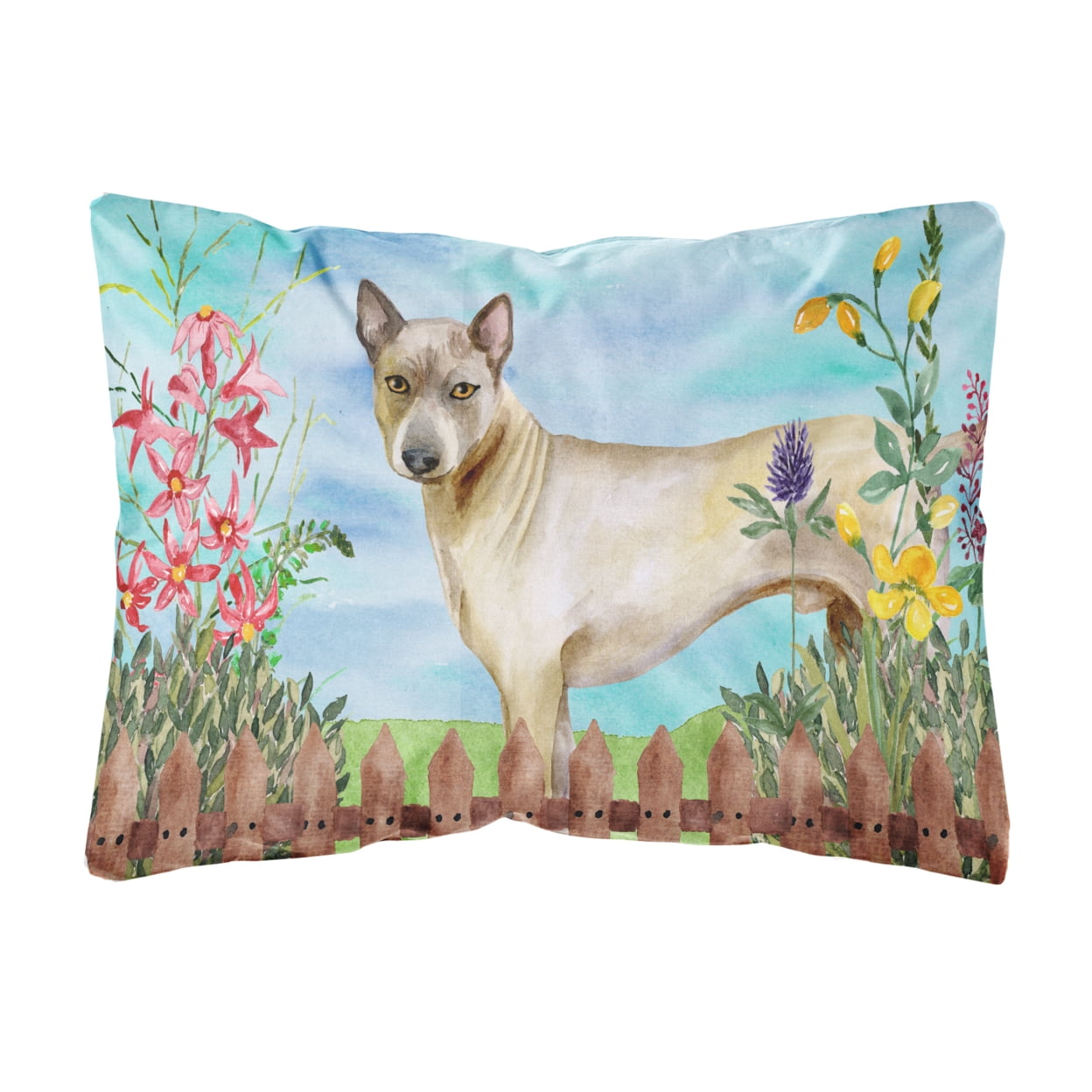 CK1242PW1216 Thai Ridgeback Spring Canvas Fabric Decorative Pillow