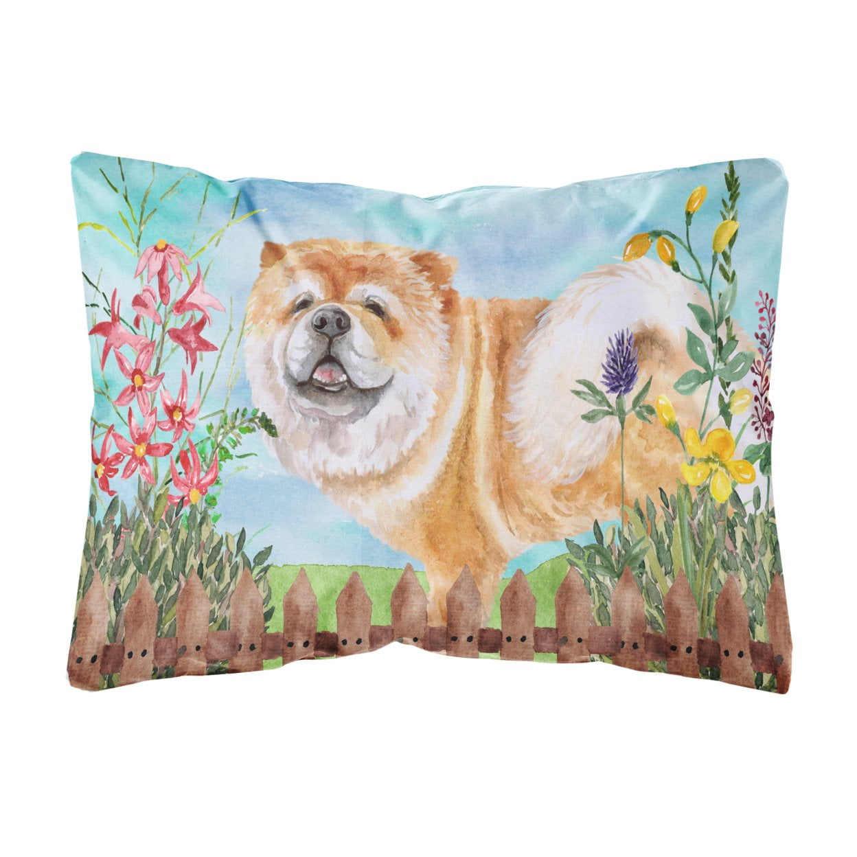 Cane Corso Spring Canvas Fabric Decorative Pillow
