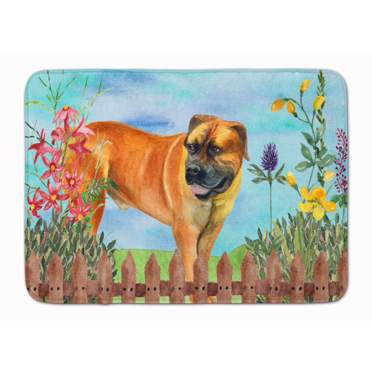 CK1208RUG Boerboel Mastiff Spring Machine Washable Memory Foam Mat