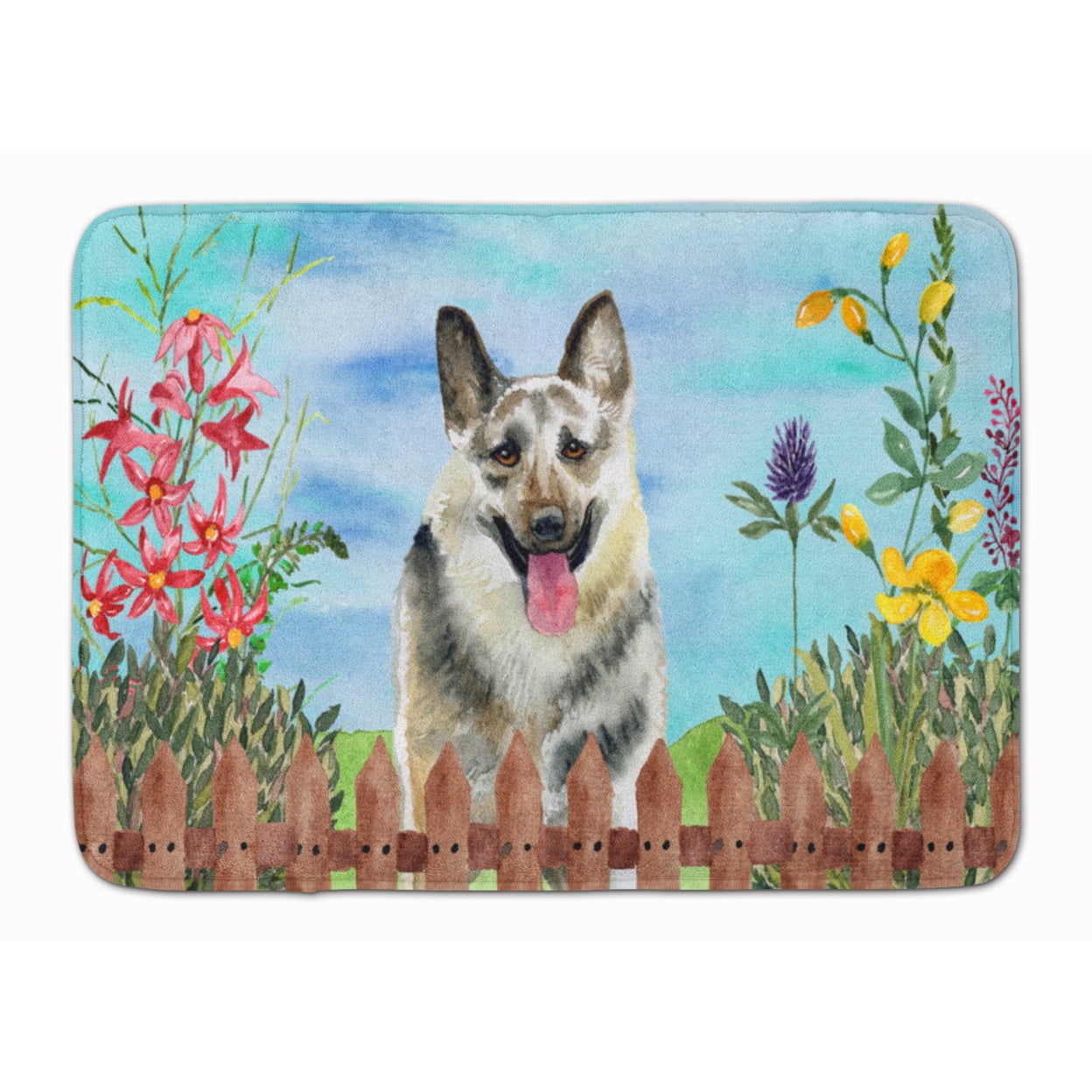 CK1211RUG East-European Shepherd Spring Machine Washable Memory Foam Mat