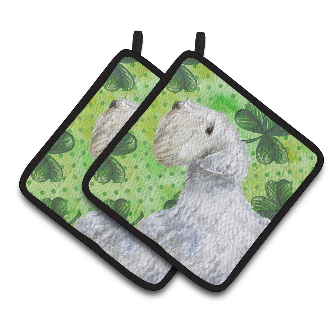 Sealyham Terrier St.Patricks Pair of Pot Holders