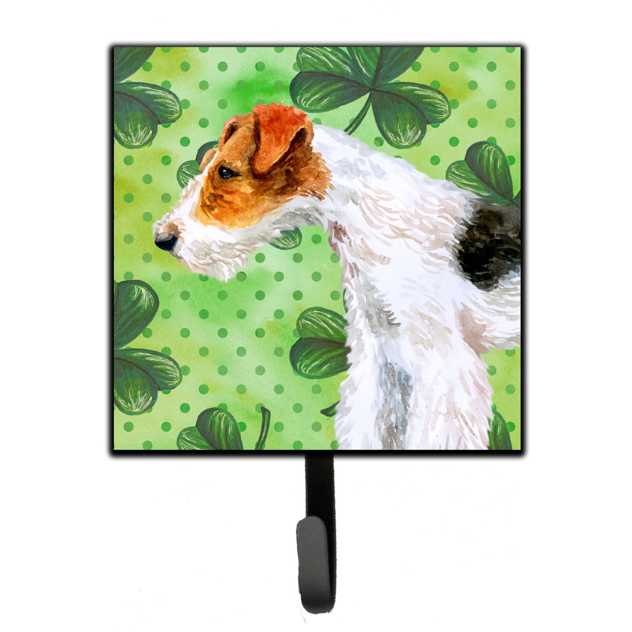 BB9824SH4 Fox Terrier St.Patricks Leash or Key Holder