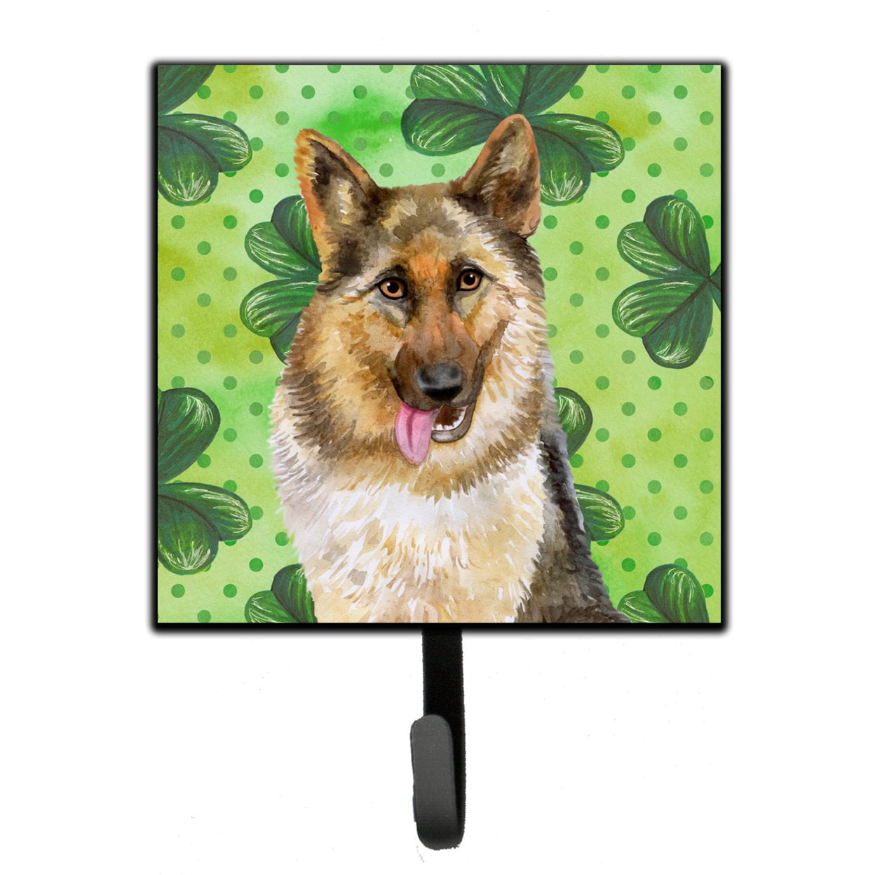German Shepherd St.Patricks Leash or Key Holder