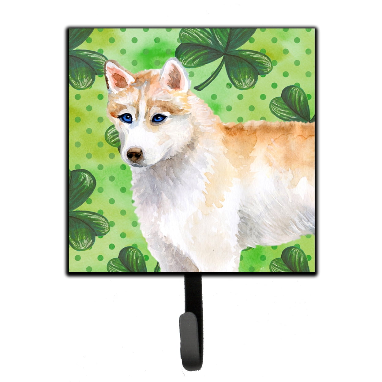 Siberian Husky St.Patricks Leash or Key Holder