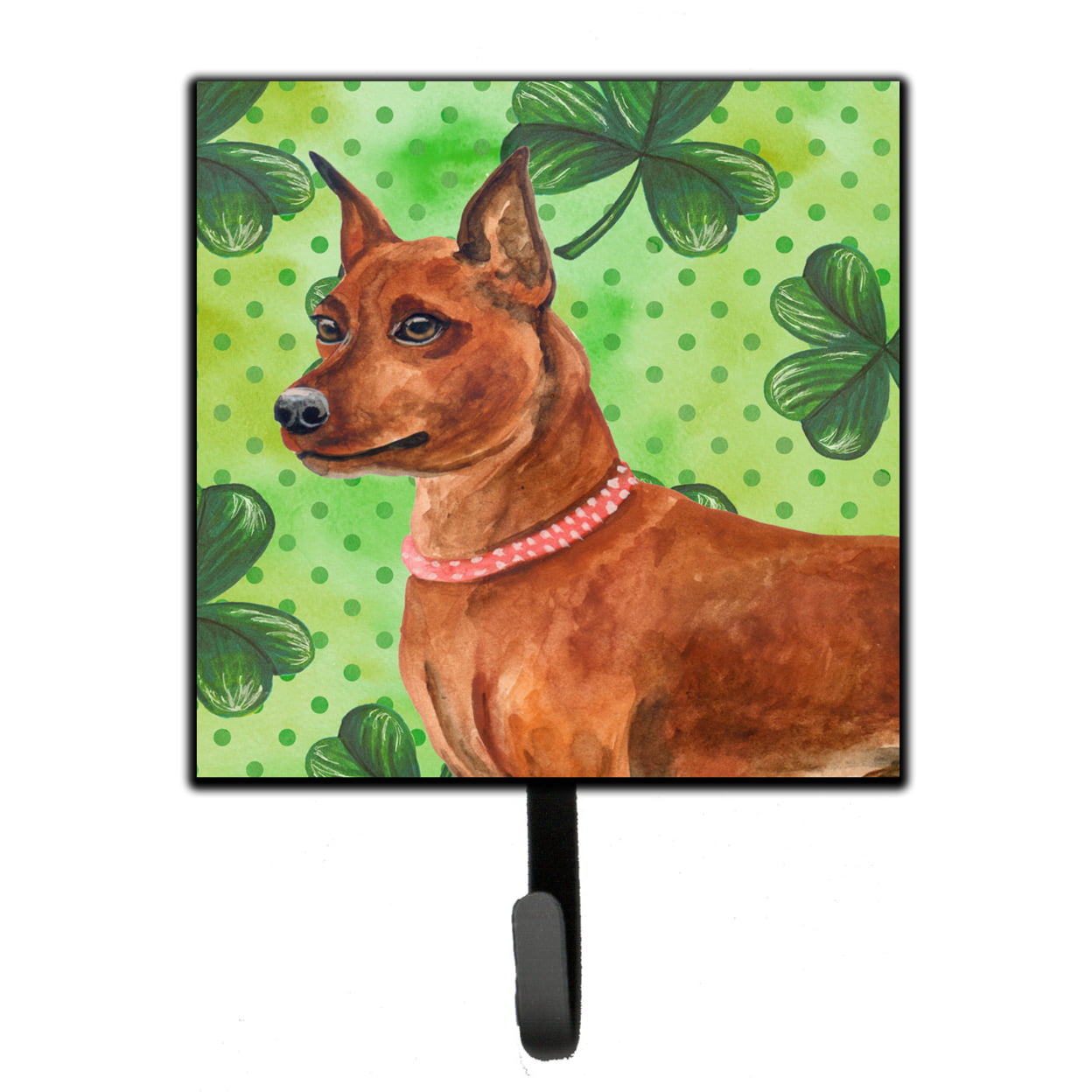 Miniature Pinscher St.Patricks Leash or Key Holder