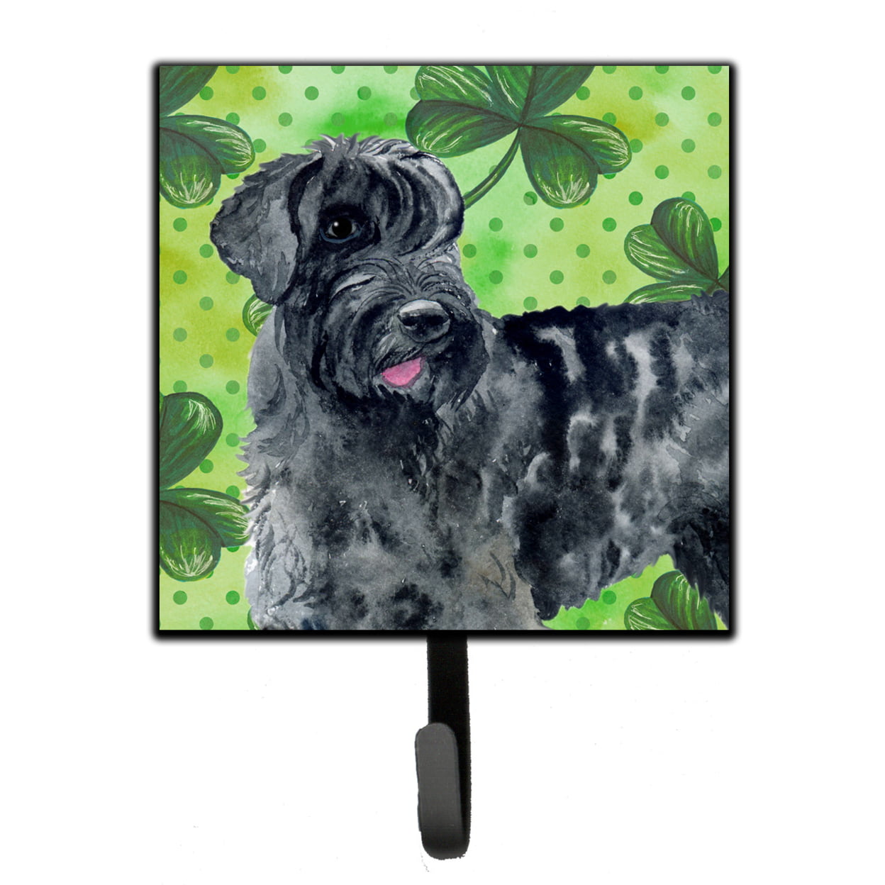 Giant Schnauzer St.Patricks Leash or Key Holder