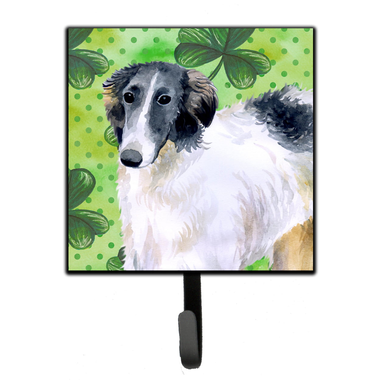 Borzoi St Patricks Leash or Key Holder