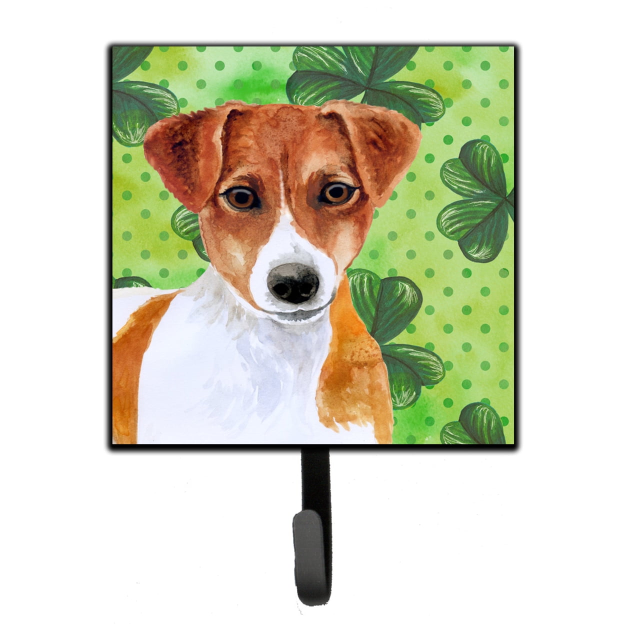 Jack Russell Terrier St Patricks Leash or Key Holder