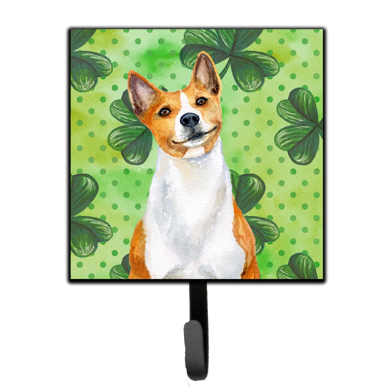 Basenji St Patricks Leash or Key Holder