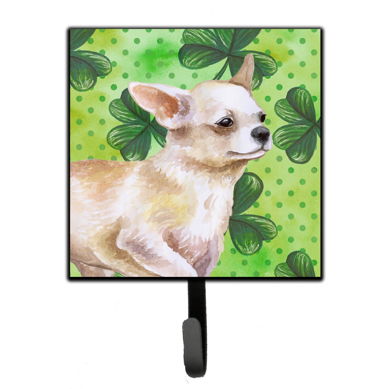 Chihuahua Leg up St Patricks Leash or Key Holder