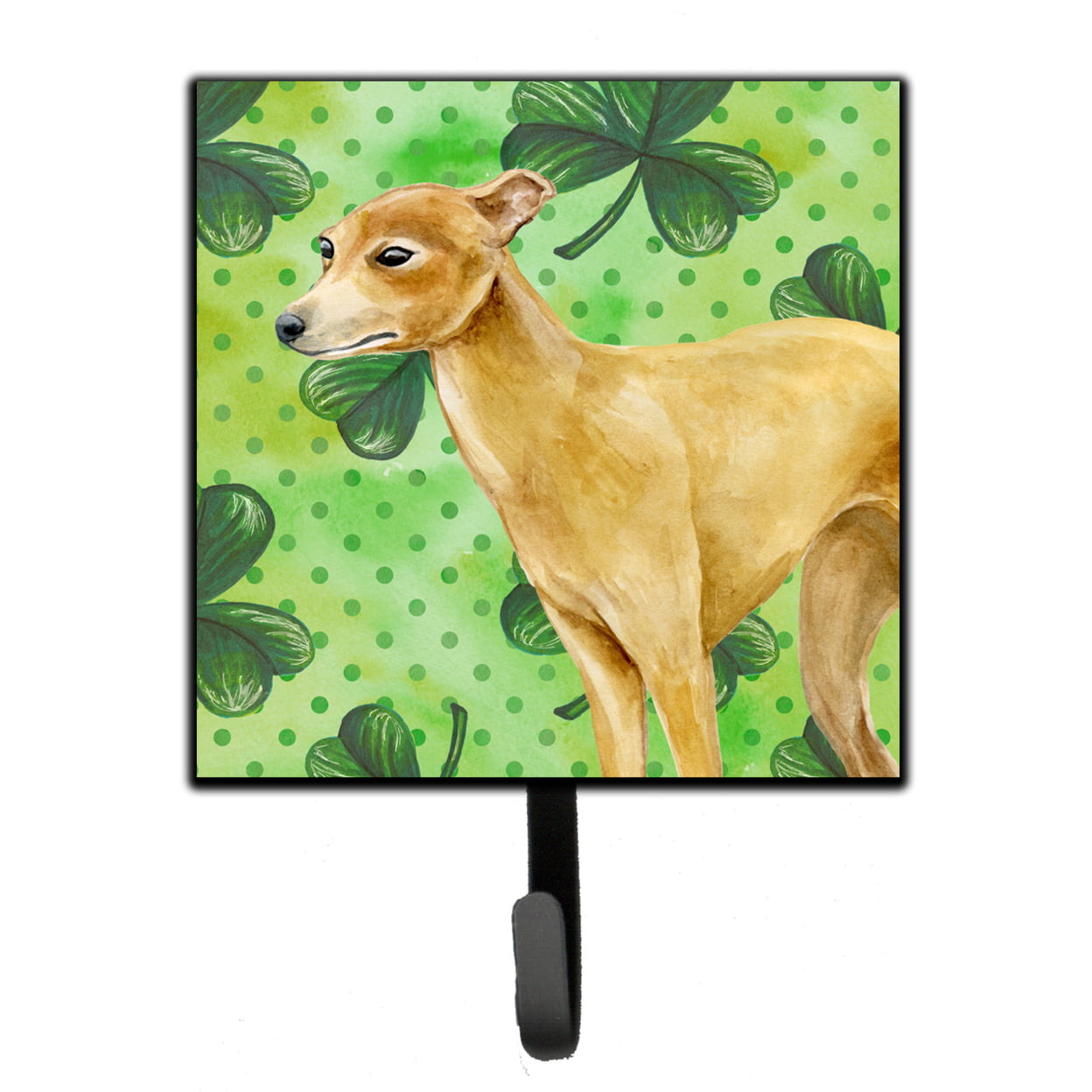Picture of Carolines Treasures BB9872SH4 Italian Greyhound St Patricks Leash or Key Holder