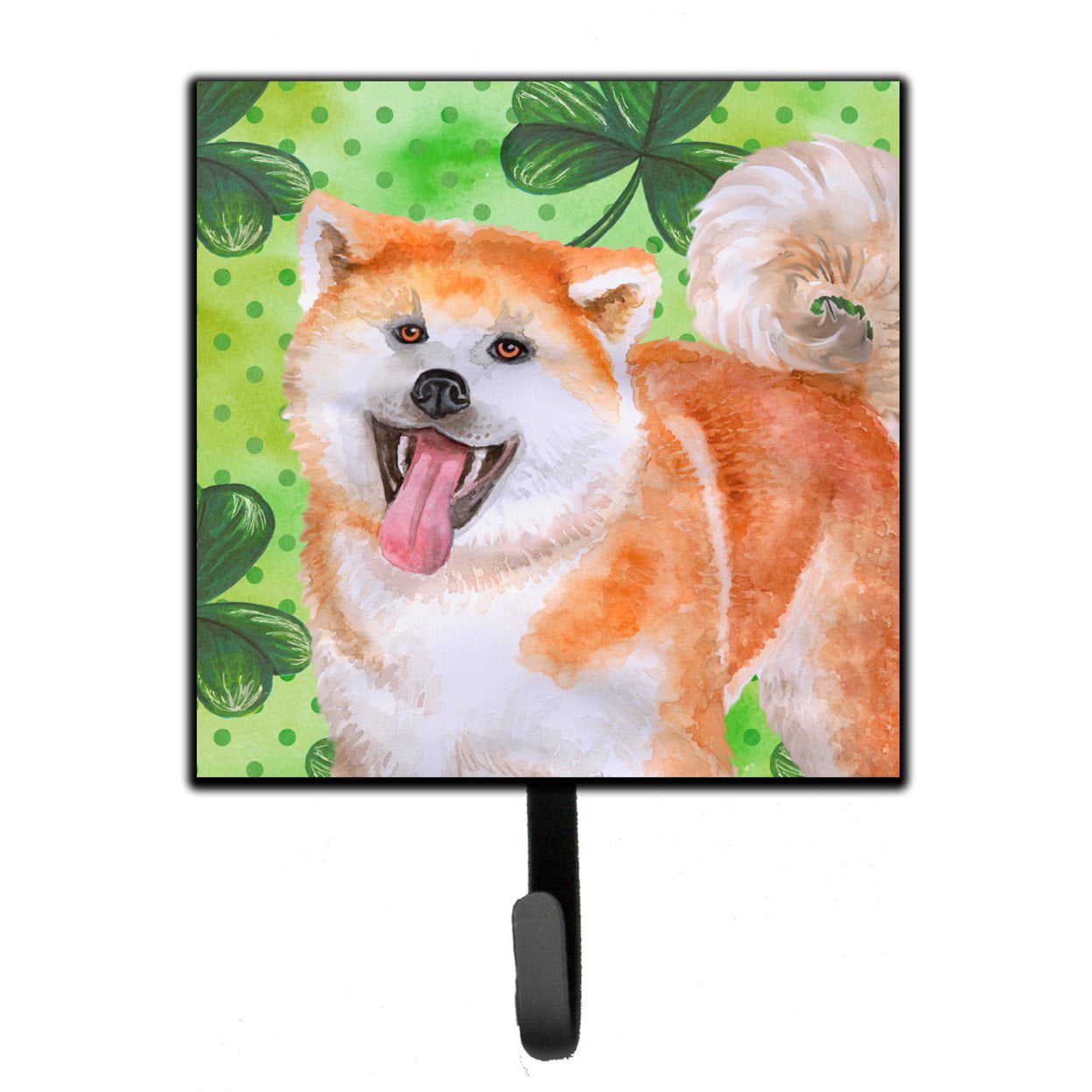 Akita St Patricks Leash or Key Holder
