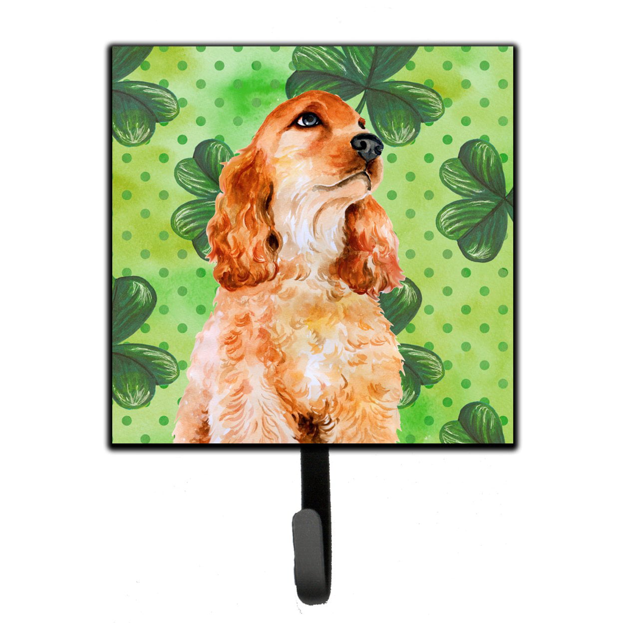 Picture of Carolines Treasures BB9880SH4 Cocker Spaniel St Patricks Leash or Key Holder