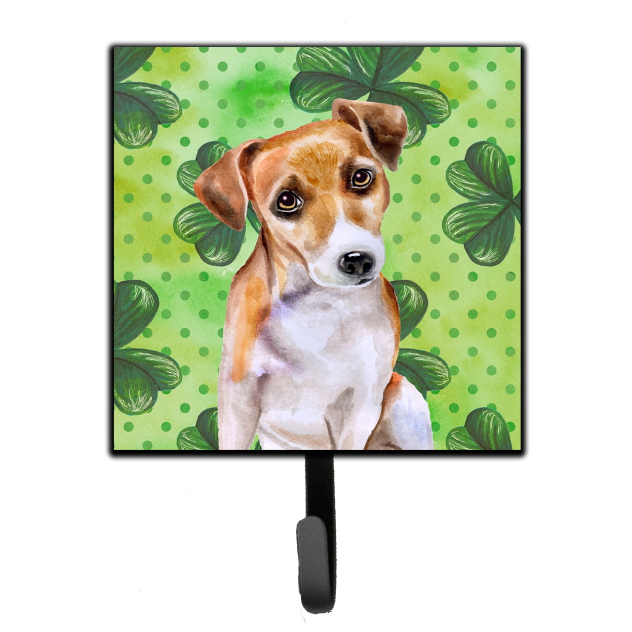 Jack Russell Terrier No. 2 St Patricks Leash or Key Holder