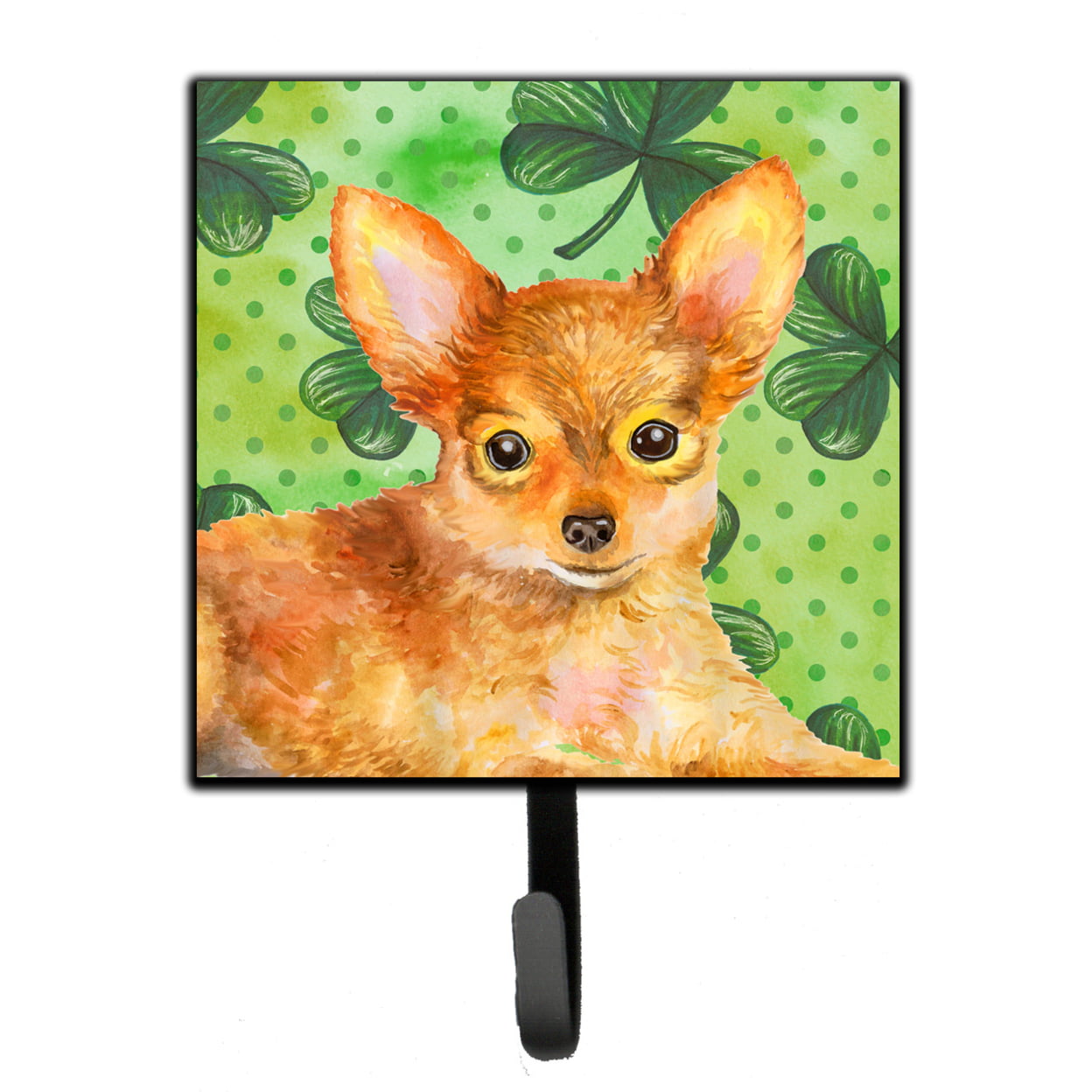 Picture of Carolines Treasures BB9896SH4 Toy Terrier St Patricks Leash or Key Holder